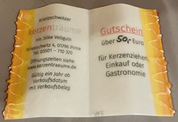 Zeige Details für Gutschein Bild von Gutschein